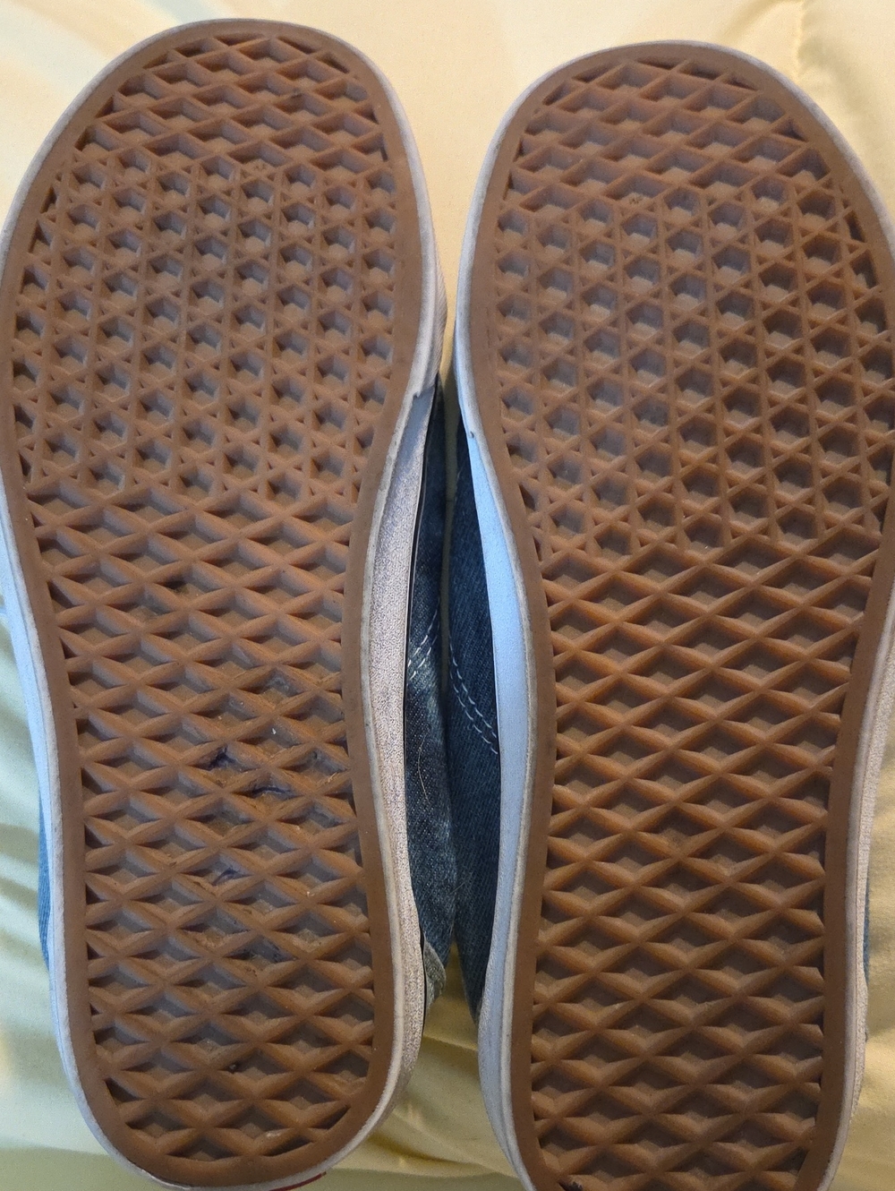 Vans In Denim Material Size 9 - Picture 3 of 5